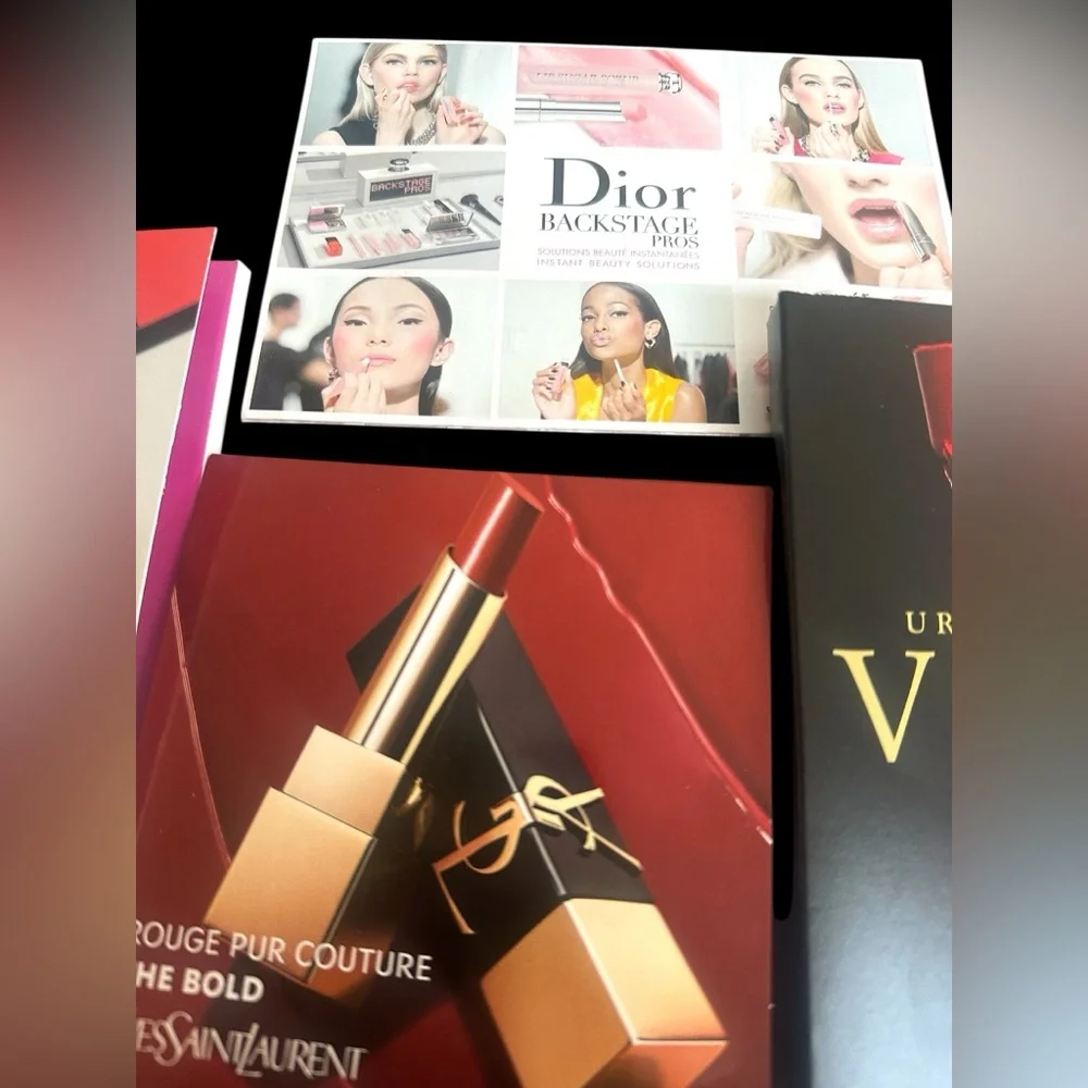New Sampler Lip Makeup Lot Clinique‎ Dior Urban Decay Yves Saint Lauren
